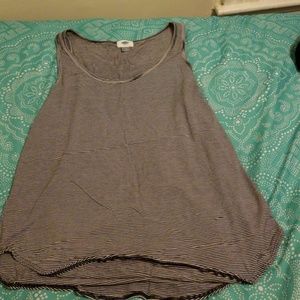 Stripped old navy tank top